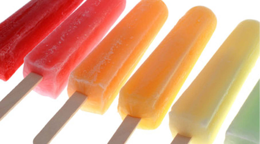 Frozen Popsicle Ices Rainbow