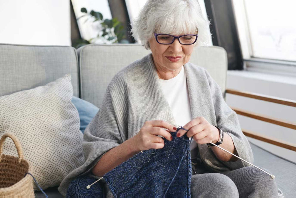 Knitting for Dementia Patients
