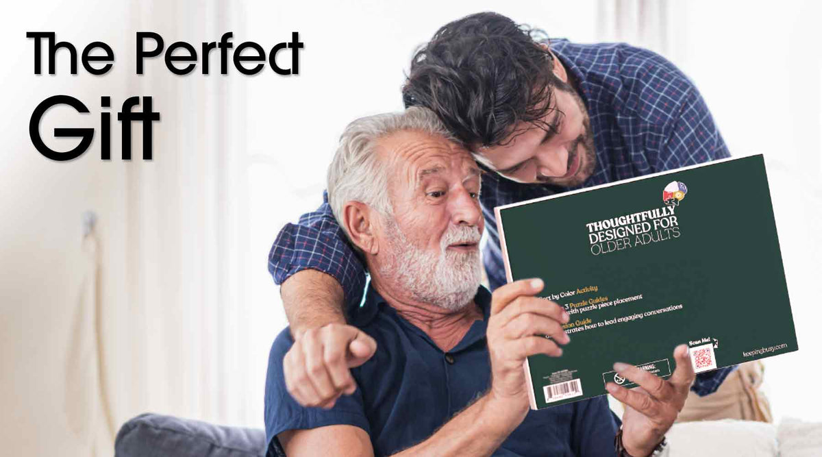 Choosing a Gift for Someone with Dementia Keeping Busy