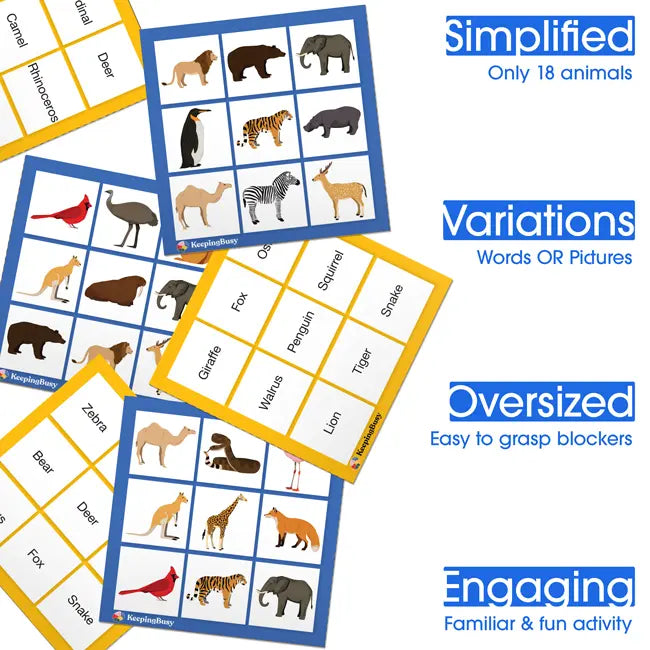 Simplified Variations of Bingo