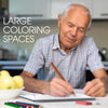 senior with dementia coloring