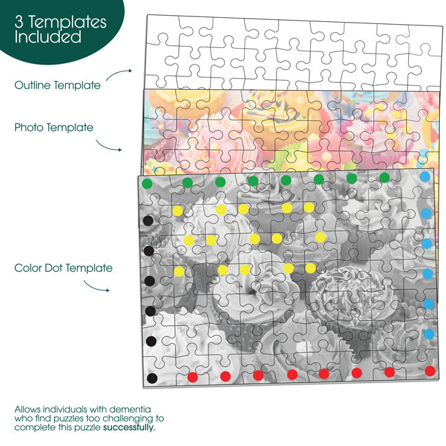 cupcake dementia puzzles jigsaw game templates