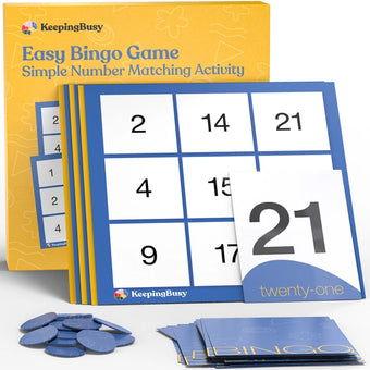 Easy Bingo Matching Game for Alzheimer's