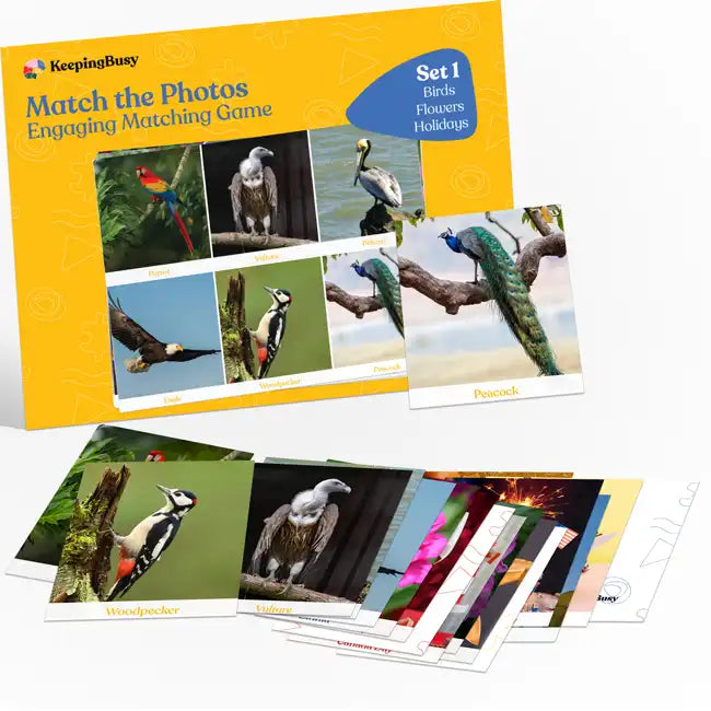 Match the Photos for Alzheimer's Memory Loss and Dementia