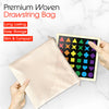 Premium Woven Drawstring Bag Included