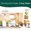 3 step dementia jigsaw puzzle for seniors with Alzheimer's and dementia