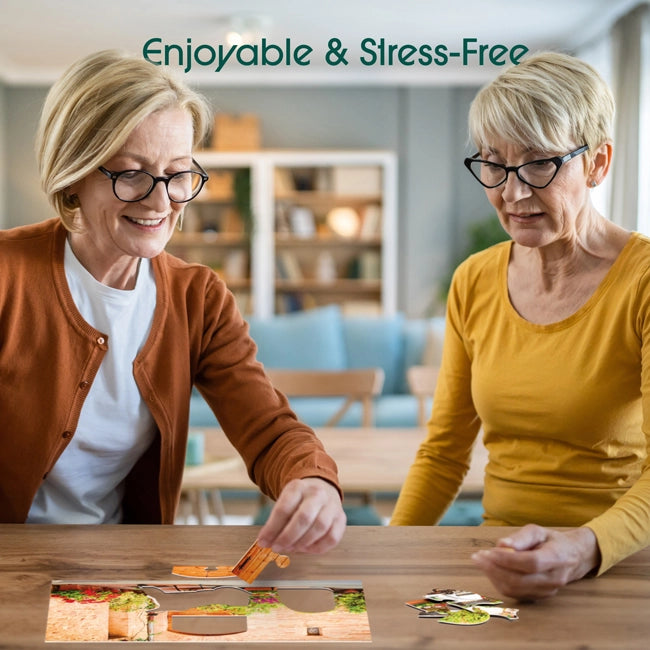 enjoyable jigsaw puzzle for dementia patients