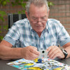 Senior doing Singing Around the Birdhouse Jigsaw Puzzle