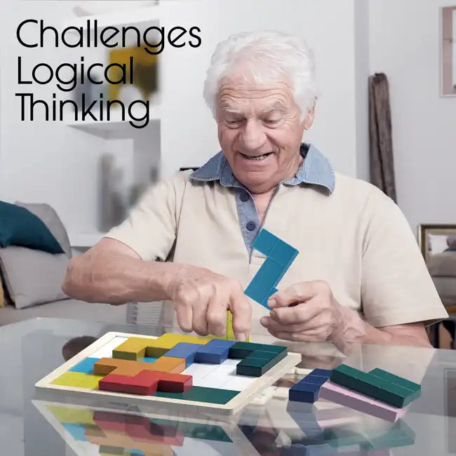 Tile Matching Game Jigsaw Puzzles for People with Dementia Challenges Logic