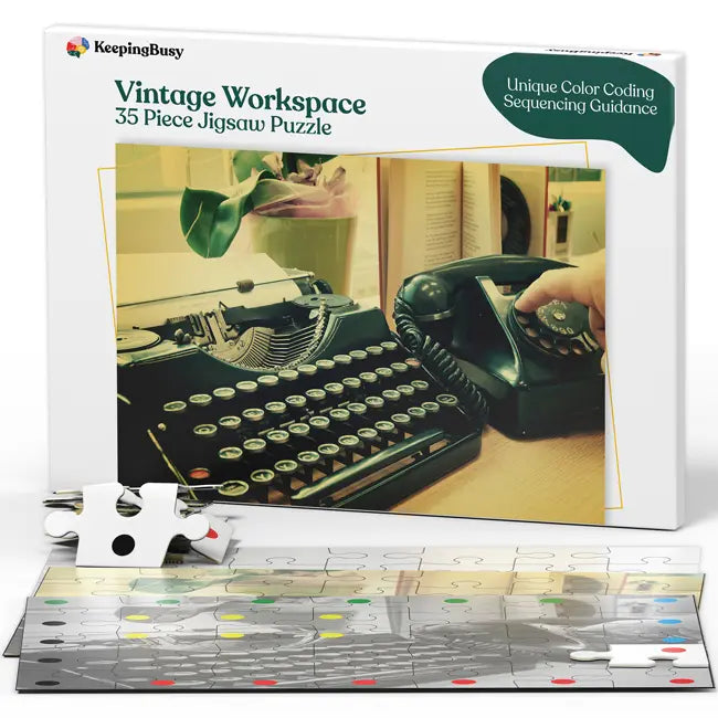 Vintage Jigsaw for Older Adults