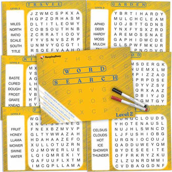 Word Search Dementia Puzzles
