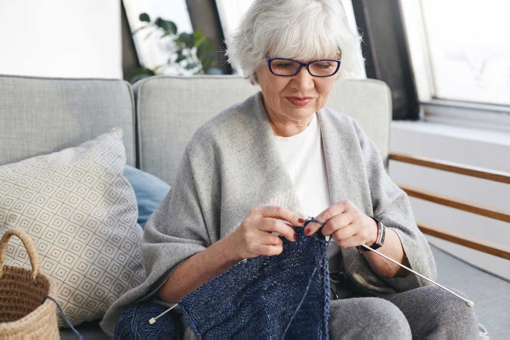 Knitting for Dementia Patients