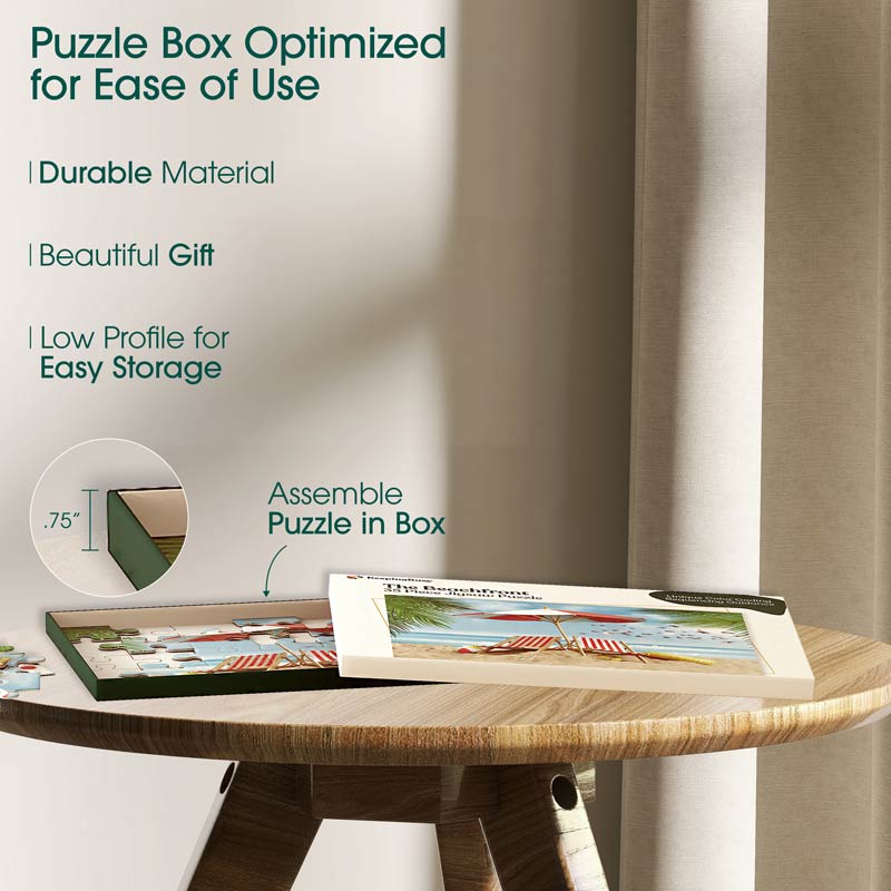 Puzzle Box for Beachfront Jigsaw Puzzle