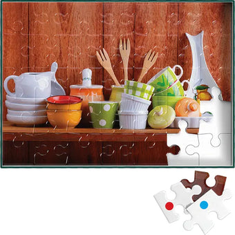 Kitchen Utensils Large Piece Jigsaw Puzzles for Adults