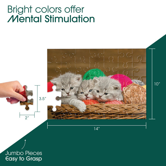 Bright colors offer Mental Stimulation for Elderly Adults with Dementia & Alzheimer's