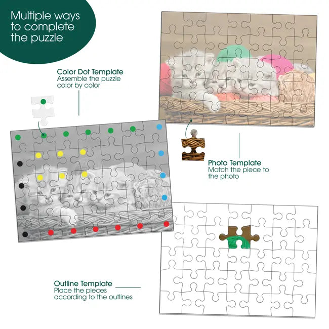 Multiple ways to complete the puzzle