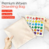 Premium Woven Drawstring Bag Included