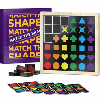 Match the Shapes Brain Game for Seniors