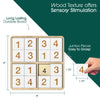 Easy Sudoku Wood Texture offers Sensory Stimulation for Alzheimer's Patients