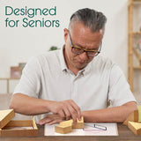 Classic Tangram Teasers Games for Seniors Puzzle 6x6