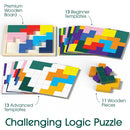 Challenging Logic Tile Matching Game Jigsaw Puzzles for People with Dementia