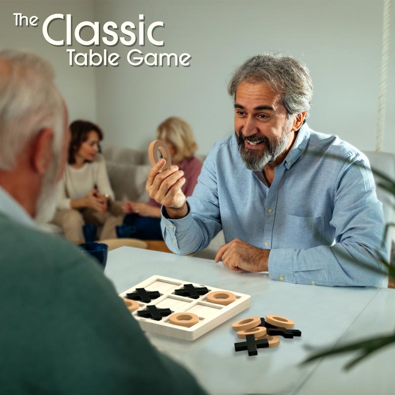 Classic Games Tic Tac Toe 2 Player for Dementia Patients