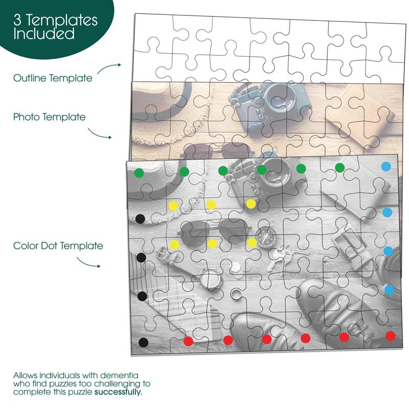 Templates for Travel Jigsaw Puzzle