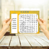 Completed Word Search Dementia Puzzles