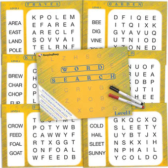 Easy Word Search Dementia Puzzles